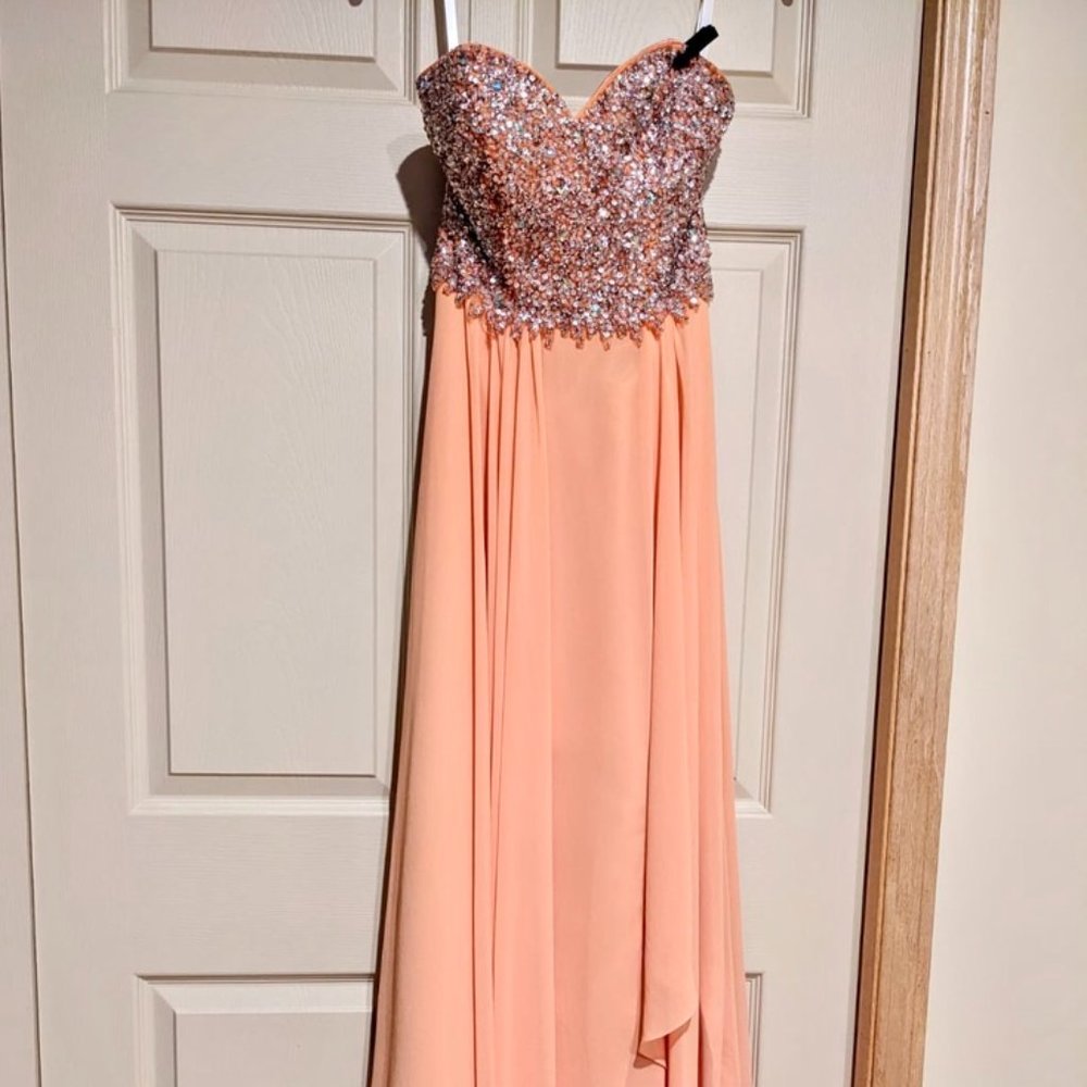 Custom Gown Sweetheart Neckline